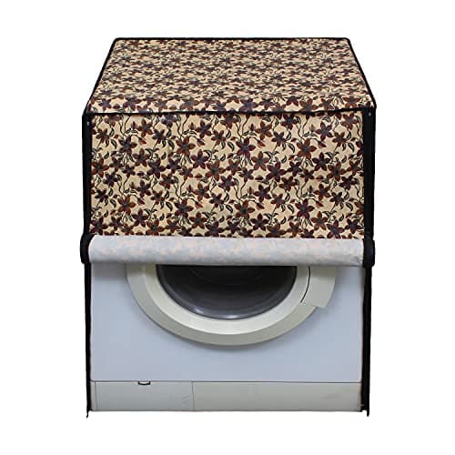 Lithara Waterproof Front Load Washing Machine Cover For 6 kg, 6.2 Kg, 6.5 Kg, 7 Kg (Design_04)