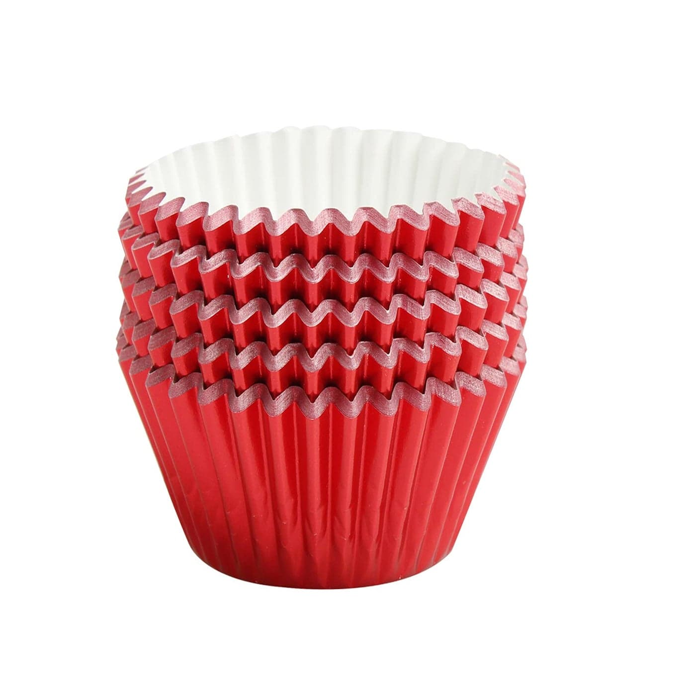 RedFoil Cupcake Liners Standard Baking Cupscake For Wedding Baby shower Birthday PartyPack of 100