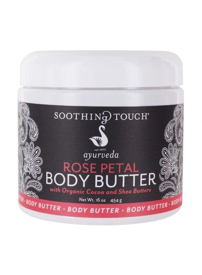 Rose Petal Body Butter, 13 oz