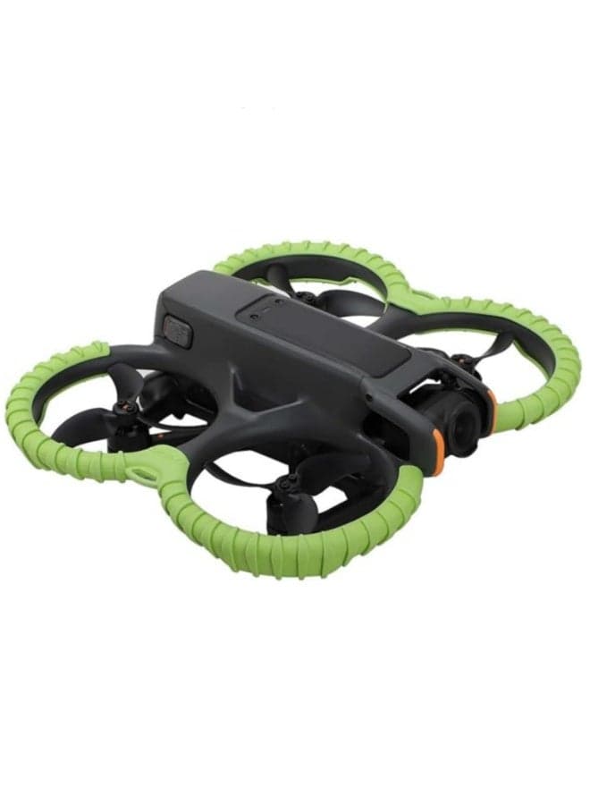 Protective Bumper for dji Avata 2 Drone Accessories Propeller Guard Anti-Collision Impact Protectors Prop Bumper Accessories (Green)