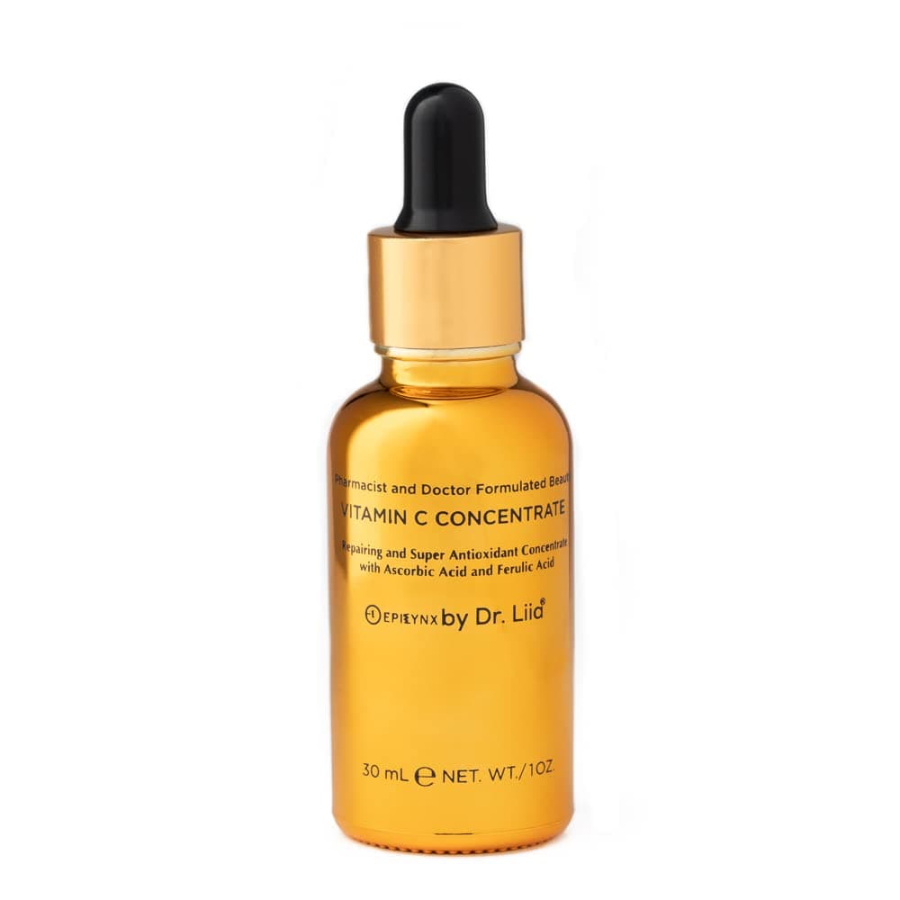 Vegan Antioxidant Rejuvenating Face Serum Vitamin C Repairs Damaged Skin Barrier Gluten Free for Sensitive Skin EpiLynx by Dr Liia