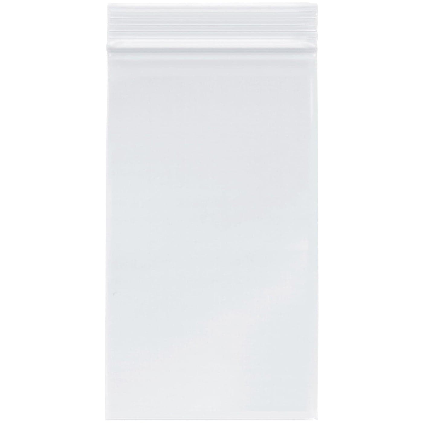 Plymor 4 x 7 Pack of 500 2 Mil Zipper Reclosable Plastic Bags