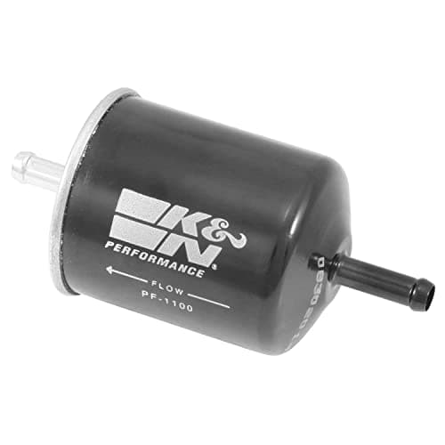 K&N Gasoline Fuel Filter: High Performance Fuel Filter, Premium Engine Protection, Compatible with 1983-2004 Nissan/Infiniti Fuel Injected Gasoline Engines, PF-1100