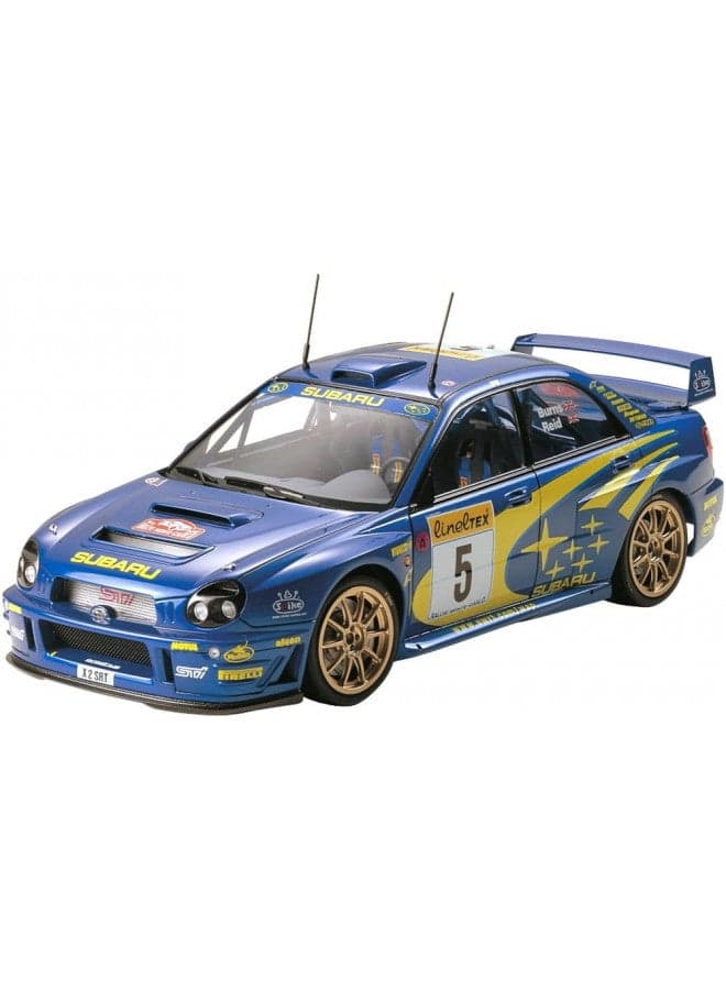 TAMIYA 24240 1:24 Subaru Impreza WRC 2001 Model Kit, Plastic Kit, Assembly Kit, Detailed Replica