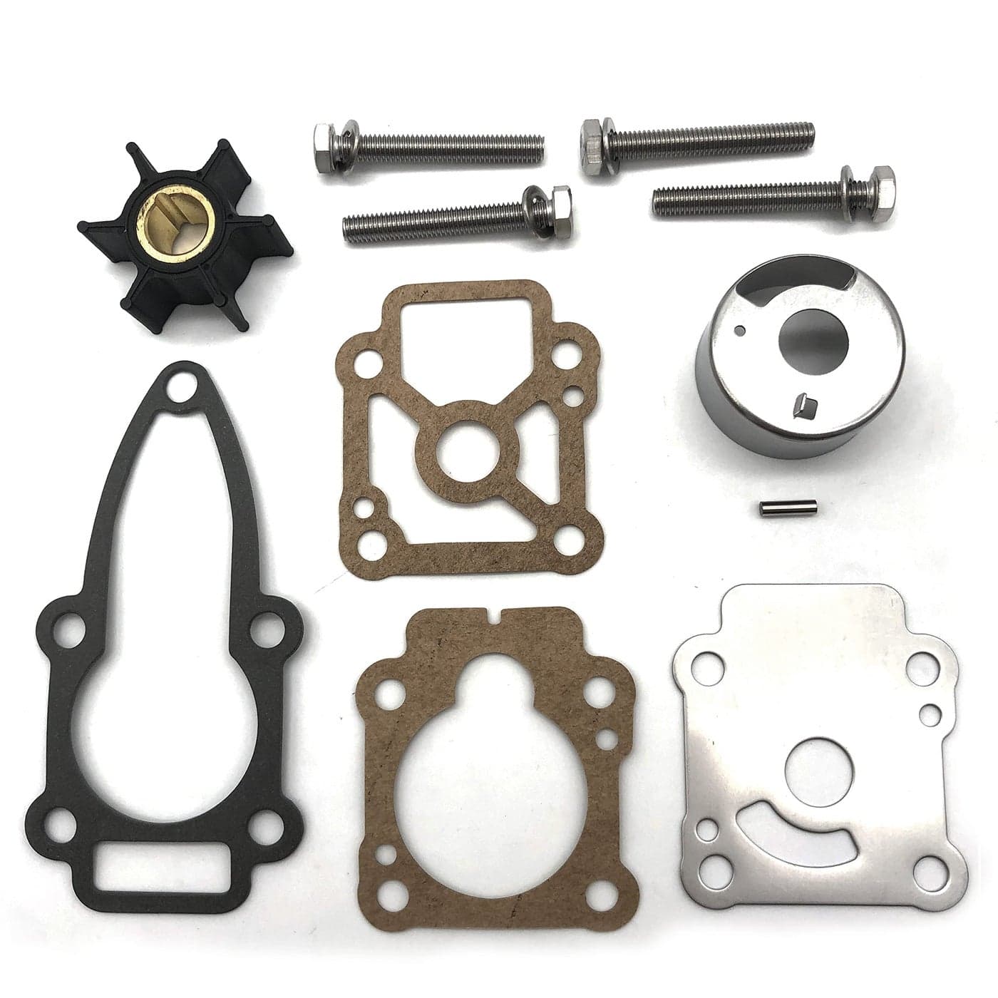 3B2873222 Water Pump Impeller Repair Kit For Nissan Tohatsu 8 98 10 HP 24Stroke Outboard Mercury 46803750A03 Evinrude 5040537 Sierra 1848317 8HP 98HP 10HP 3B2873220 3B2873221 3B2873221M