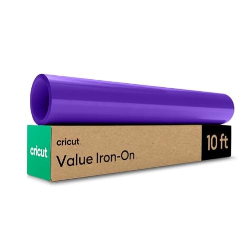 Cricut Value IronOn Purple 12 in x 10 ft HTV Heat Transfer Vinyl