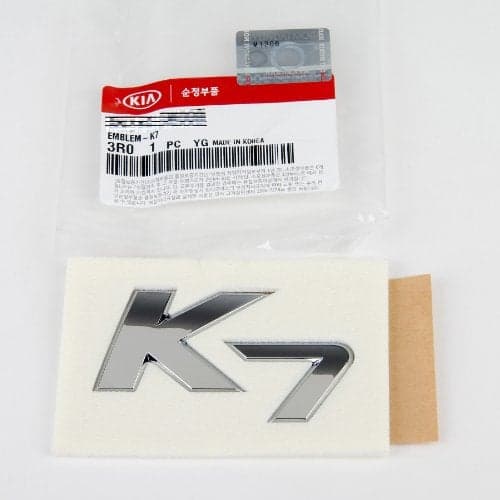 Kia Cadenza K7 Trunk Emblem — Tail Gate Badge Genuine OEM Part by Mobis