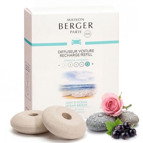 MAISON BERGER Car Diffuser Refill Set Ocean Breeze