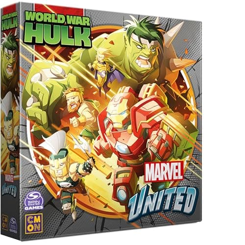 CMON Marvel United World War Hulk Expansion Tabletop Miniatures Strategy Game Cooperative Superhero Game for Kids Adults Ages 14 15 Players 45 Min Playtime Made by CMON
