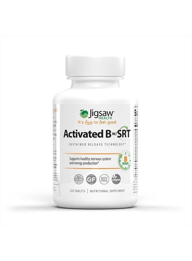 Activated B Complex w/SRT, 120 Tablets