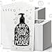 Yexiya 300 Pcs Paper Guest Towels Disposable Hand Towels Bathroom Guest Napkins Disposable Decorative Bathroom Napkins for Powder Room Wedding Holiday Birthday Baby Bridal Shower White Black