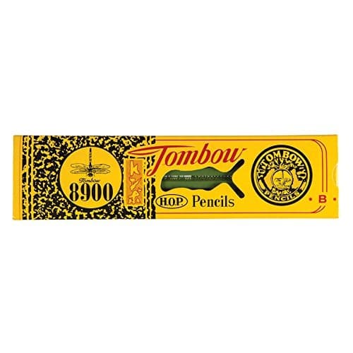 TOMBOW 8900 Drawing Pencil, B,Graphite 12-Pack