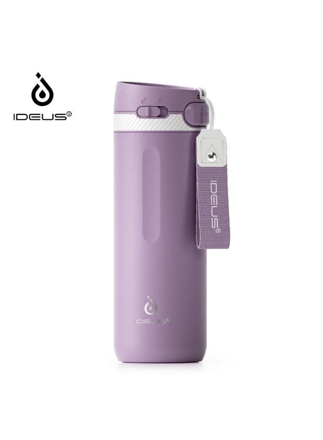 IDEUS 304 Stainless Steel Insulated Bottle with Handle, 700ml Portable Outdoor Travel Sports Water Bottle