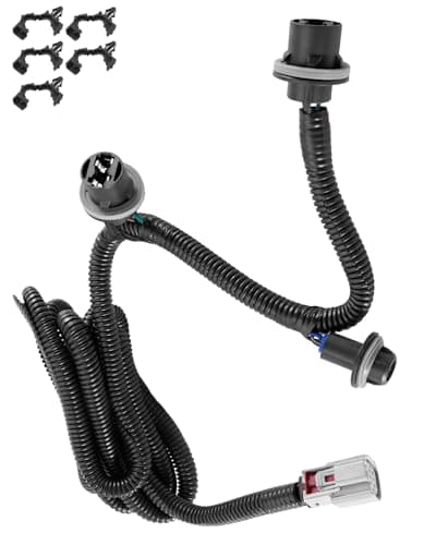 Passenger Side Tail Lamp Wiring Harness Fit for Chevy Silverado GMC Sierra 1500 2500HD 3500HD 20162019 Tail Light Wiring Harness Replace 23295977 84688723 23295939 Plug and Play