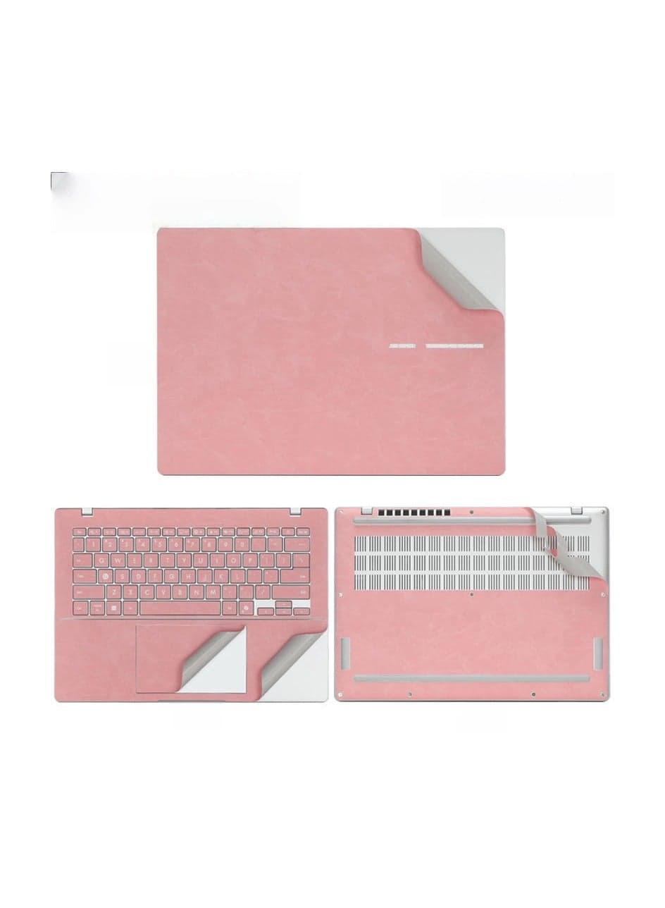 Laptop Sticker Sleeve for ASUS VivoBook 14 2025 (X1407C) Laptop Scratch Resistant Stickers 3-Sided Laptop Film Laptop Film