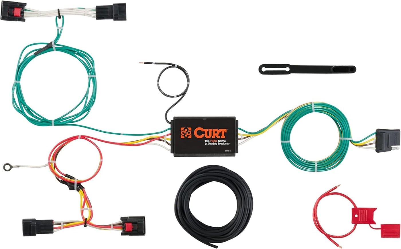 CURT 56297 Custom 4-Pin Trailer Wiring Harness