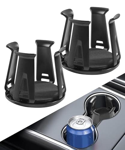 UNLRAE 2PCS Cup Holder InsertCar AccessoriesSelf Adhesive Plastic Car Cup Holder InsertCupholder AdapterUsed to Fixing Water Cups and DrinksUniversal for CarsSedanTruckRVsSUVsEtc