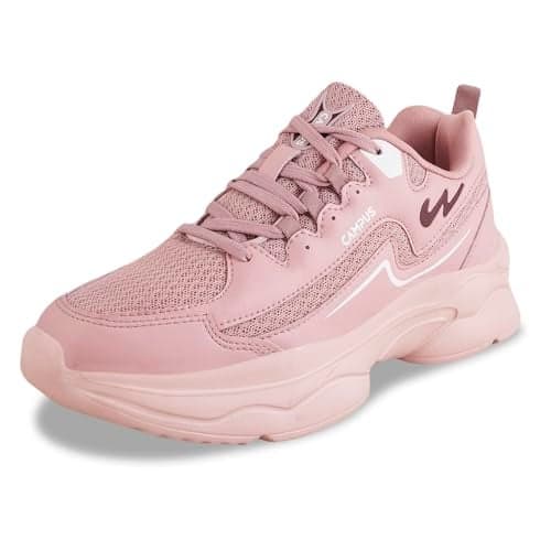 Campus Women's Butter Sneakers Peach/MHRN - 4UK/India