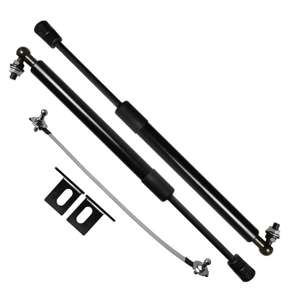 TSUBASA Lift Supports for Hyundai Santa Cruz 2022-2025 Front Hood Bonnet Gas Struts (2PCS) - Carbon Fiber Shock Dampers