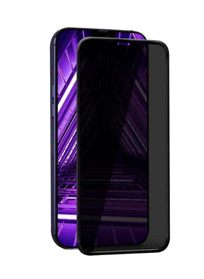 Privacy Tempered Glass Screen Protector For iPhone 12 / 12 Pro Black