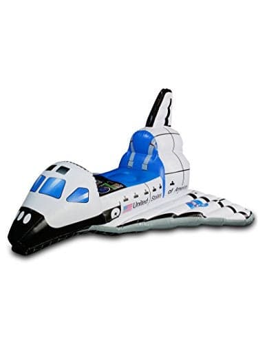 Aeromax Junior Space Explorer Inflatable Space Shuttle White 3 And Up