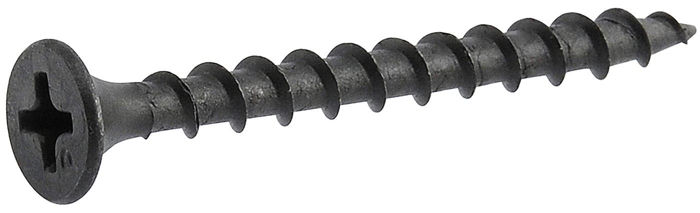 The Hillman Group 47129 8-Inch x 2-1/2-Inch Coarse Thread Phillips Drive Drywall Screw, Black