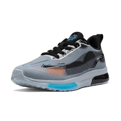 Campus Child FLYRO CH L.Gry/BLK Running Shoes - 2UK/India 1 Pair