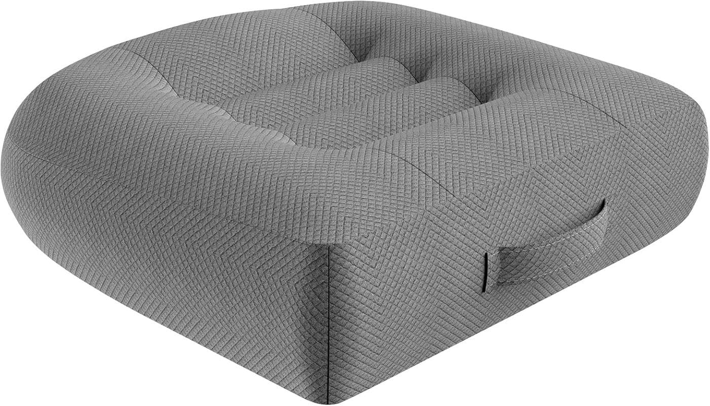 Adult Booster Seat Cushion Car Seat Cushions for Short Peoplethick Office Chair Booster Seat Increase Field of View for Trucks Car Office Chair Home Wheelchairangle Lift Seat Cushion grey