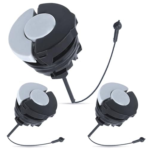 HAISHINE 3 Pcs Fuel Cap & Oil Cap for Stihl MS192T MS200 MS210 MS250 MS290 MS310 MS340 MS360 MS380 MS440 MS460 MS880 Chainsaw Replace 0000 350 0525, 0000 350 0533, 0000 350 0535