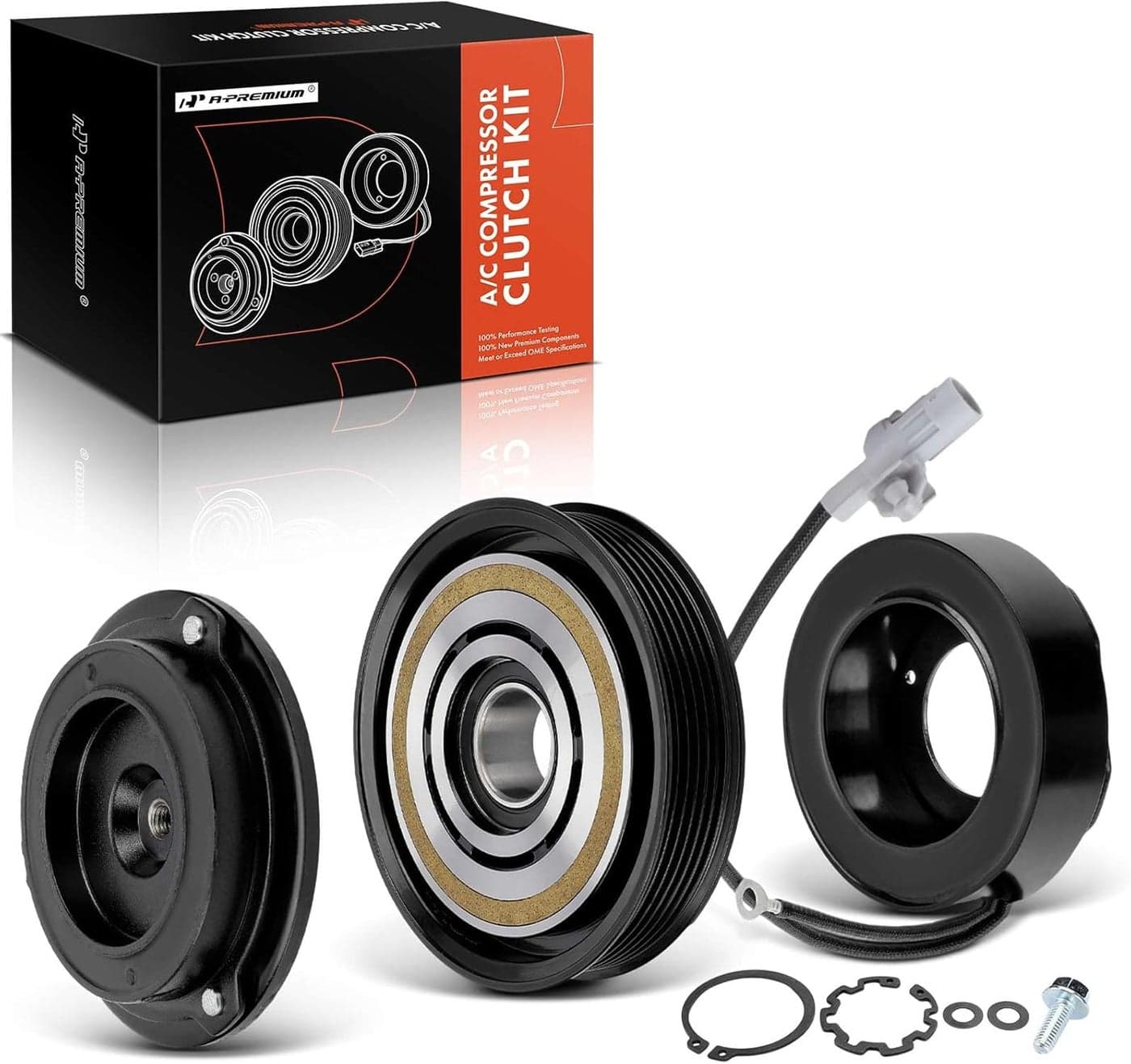 A-Premium A/C Compressor Clutch Kit for Toyota and Lexus