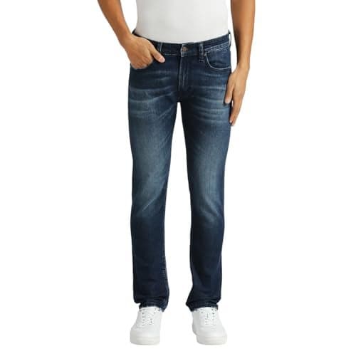 Pepe Jeans Men's Tapered Jeans (PM207785J671_MED Used_Mid Indigo Blue