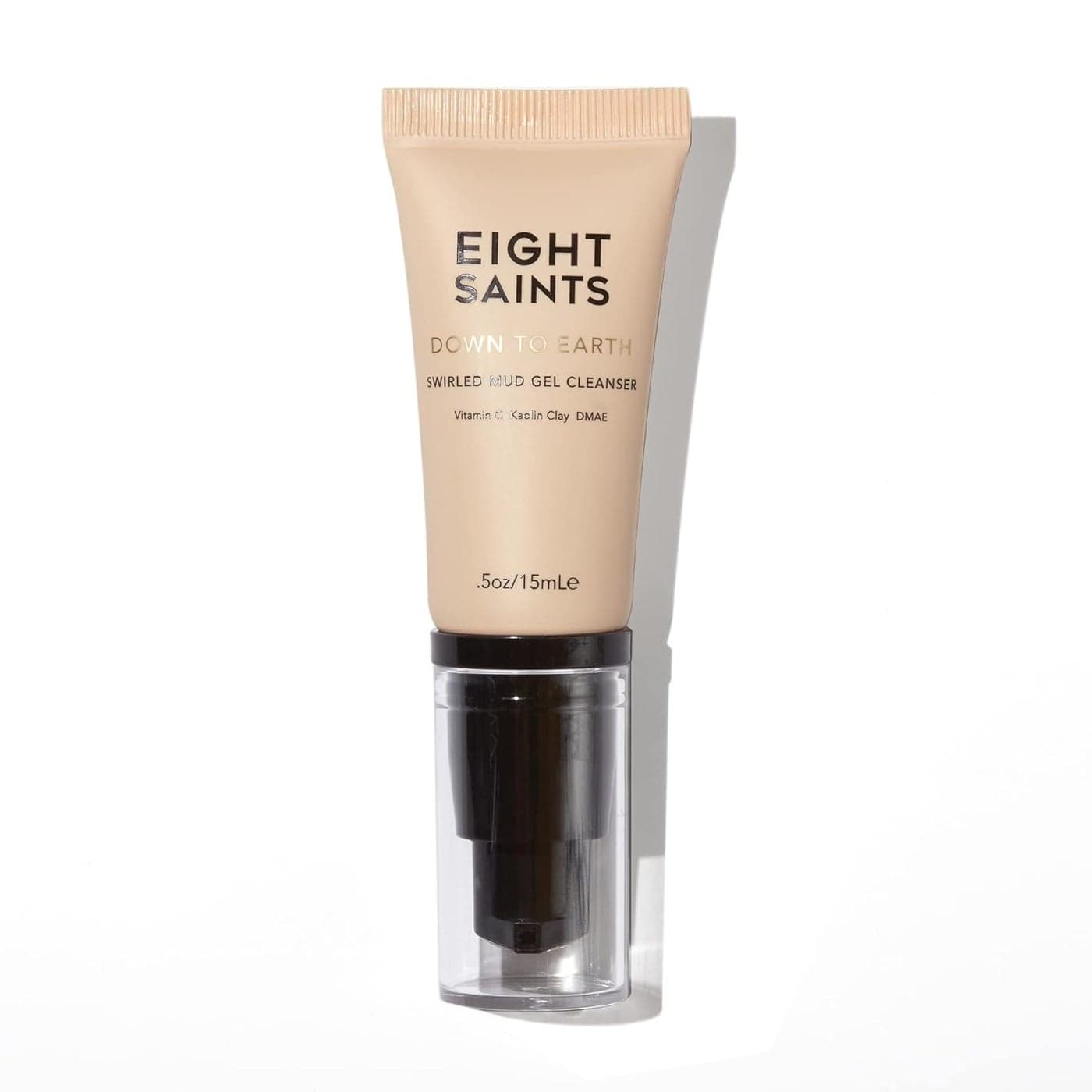 Eight Saints Down To Earth Mud Gel Face Wash Natural and Organic Gentle and Effective Daily Anti Aging Facial Cleanser Makeup Remover Nourishing and Hydrating Face Cleanser