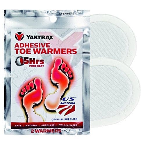 Yaktrax 5Hour Adhesive Toe Warmer 10 Pair