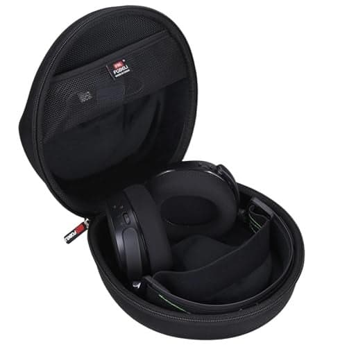 FBLFOBELI Hard Storage Case for SteelSeries Arctis 1 3 5 7 7X 7+ 7P+ 9 9X PRO PRO+ Prime/Arctis Nova pro 1 1P 1X 3 7 7X 7P/Pioneer DJ HDJ-X5/G733 Lightspeed Wireless Gaming Headset (Black)