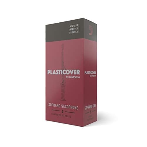 Rico Plasticover Soprano Sax Reeds, Strength 1.5, 5-pack