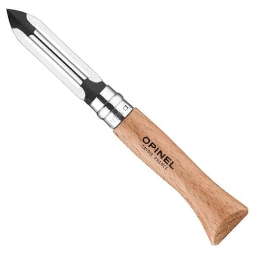 Opinel No.6 Folding Peeler - Outdoor Camp Kitchen and Picnic Folding Tool