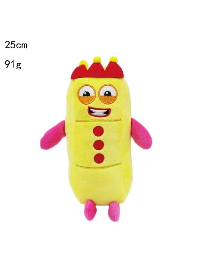 Numberblocks Kids Plush Toy Building Blocks