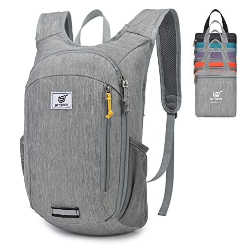 SKYSPER Small Daypack 10L Hiking Backpack Packable Lightweight Travel Day Pack for Women Men