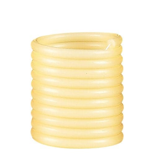 Candle by the Hour 40-Hour Candle Refill, Eco-friendly Natural Beeswax with Cotton Wick, Yellow