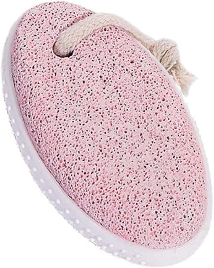 1 Pcs Pink Double Side Natural Pumice Stone Foot Callus Scrubber Corn Remover Foot Grinding Stone