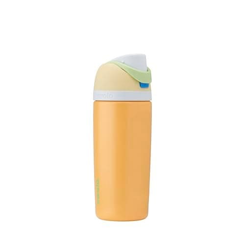 Owala Kids FreeSip Insulated Stainless Steel Water Bottle with Straw for Sports, Travel, and School BPA-Free Sports Water Bottle, 16 oz, Treasure Hunt