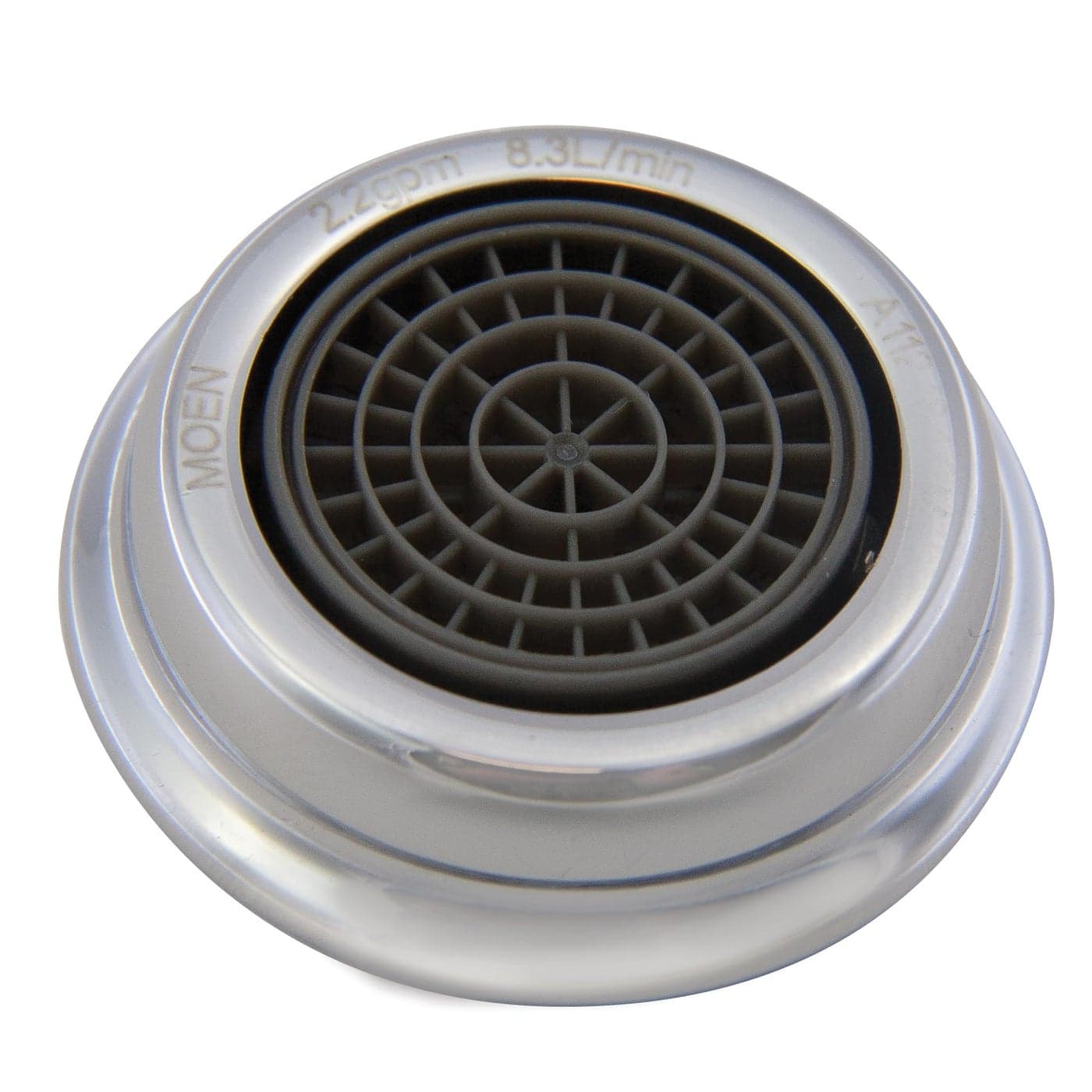 Moen 100112 Monticello Aerator, 2.2 Gpm, Male Thread, Chrome
