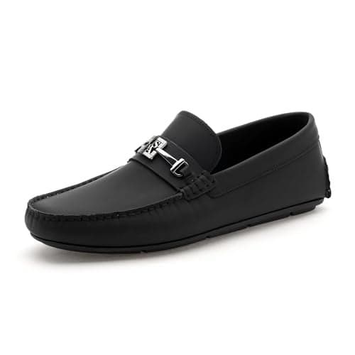 U.S. Polo Assn. ADRINAL Men Black Driving Shoe-(UK9)(US10)(2FD24390Z01)