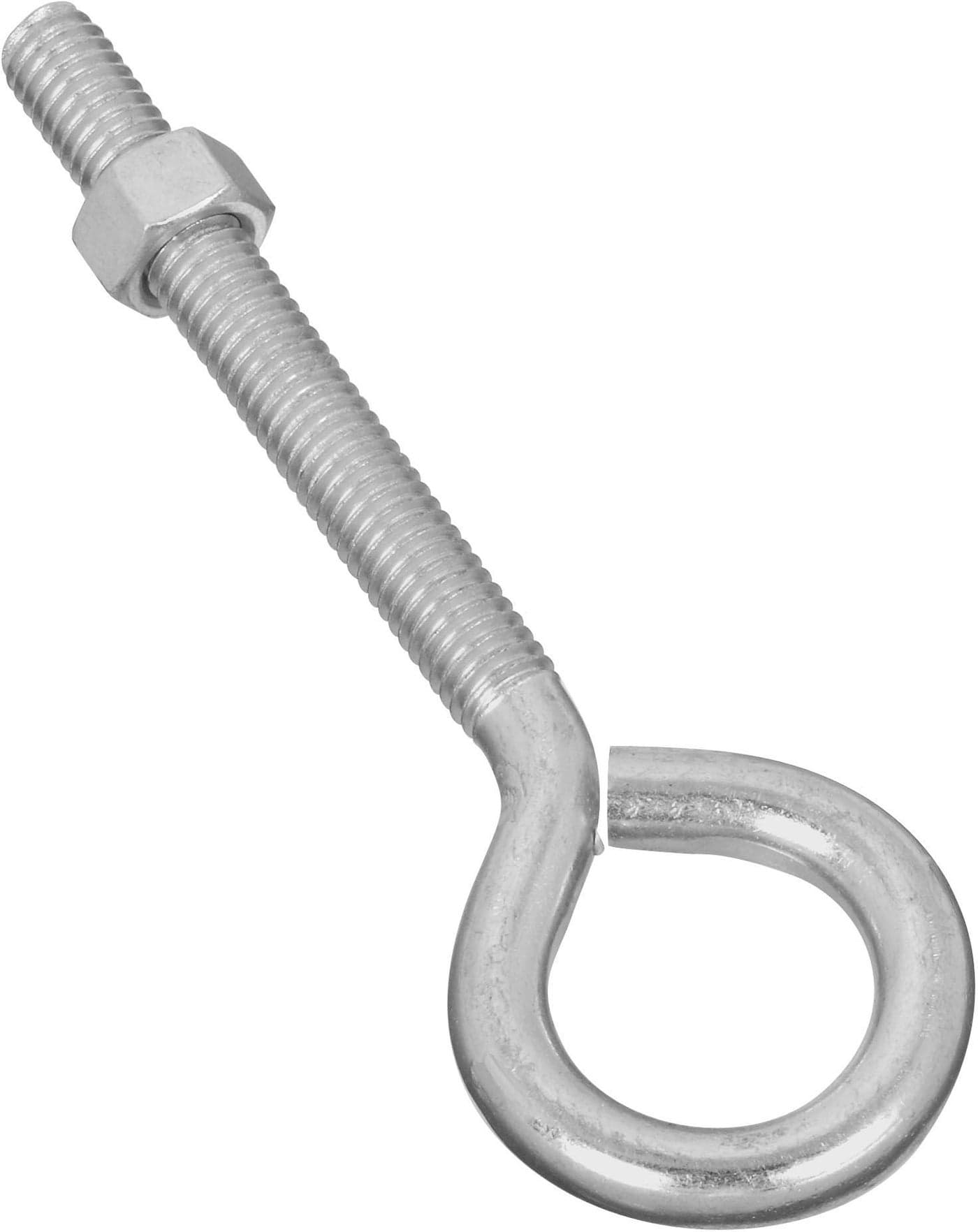 National Hardware 2160BC 38 x 5 Eye Bolt in Zinc