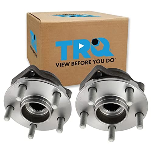 TRQ Front Wheel Hub Bearings Assembly Set Compatible with 2016-2023 Subaru Crosstrek 2014-2018 Forester 2014-2021 Impreza 2014-2015 XV Crosstrek