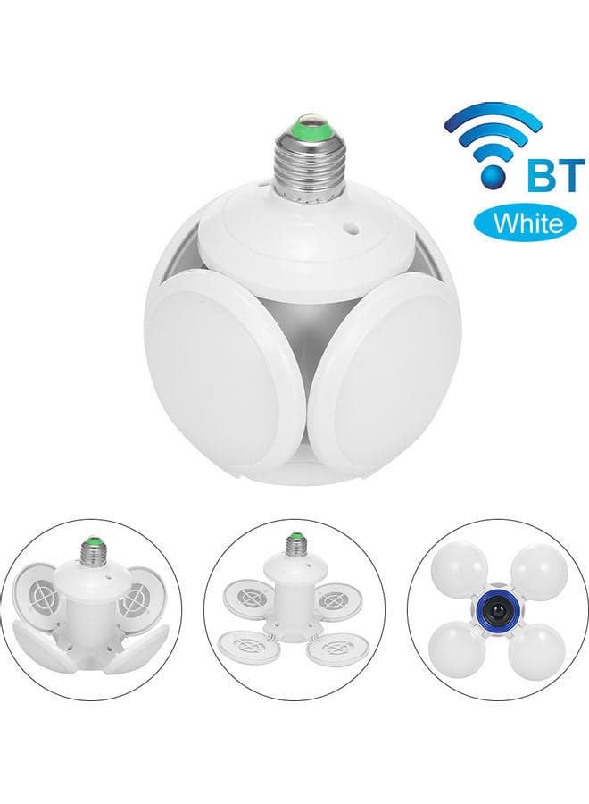 FA-2940W Bluetooth Football UFO Lighting LED White 13.5x12x12cm