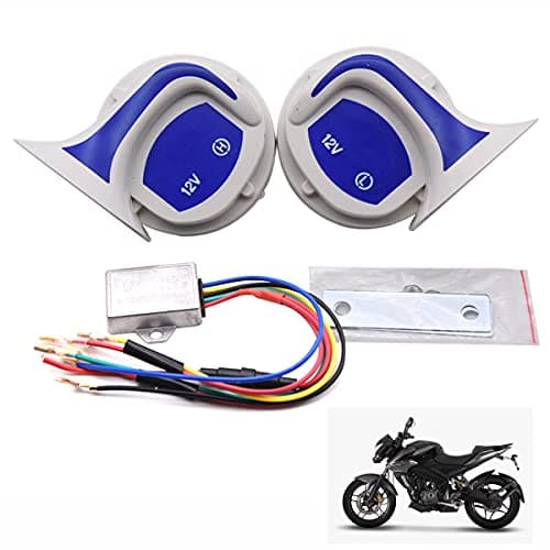 Asryd Mocc Horn 18 in 1 Digital Tone Magic Horn for Bajaj Pulsar NS200 (Set of 2)