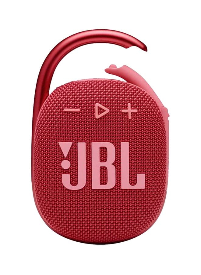 Clip 4 Portable Bluetooth Speaker Red