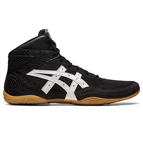 ASICS Men's Matflex 7 Wrestling Shoes, 11, Black/White