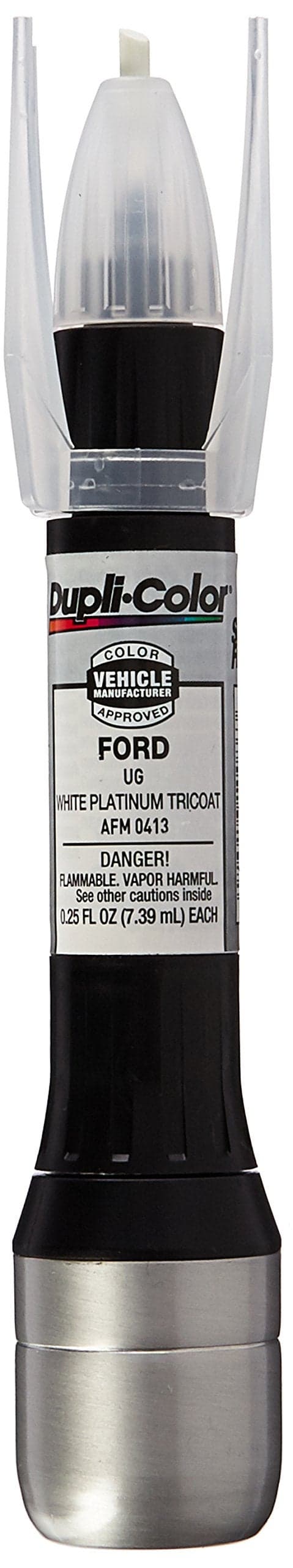 Dupli-Color EAFM04130 Scratch Fix All-In-1 Exact-Match Automotive Touch-Up Paint – Ford White Platinum Tricoat – 0.25 oz. Paint Pen